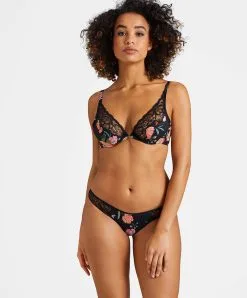 Soutien-gorge Triangle Avec Armatures Aubade De La Collection Sweet Folk. -SOUTIEN-GORGE Soldes Boutique Soutien gorge triangle sweet folk Aubade poetique RPF12 POET 2