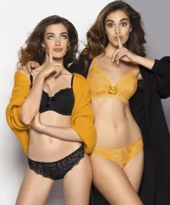 ANTIGEL DE LISE CHARMEL String Collection Onde Graphic De La Marque De Lingerie Antigel Par Lise Charmel. -SOUTIEN-GORGE Soldes Boutique String Antigel de Lise Charmel Onde graphic noir ECG0067 NO fashion 2