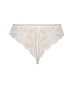 ANTIGEL DE LISE CHARMEL String Collection Stricto Sensuelle De Chez Antigel Par Lise Charmel Coloris écru Nacre. -SOUTIEN-GORGE Soldes Boutique String Antigel de Lise Charmel Stricto Sensuelle ecru nacre ivoire ECH0017 EN 11