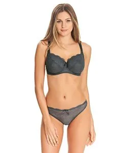 Soutien-gorge Freya 10 Soutien-gorge Freya -SOUTIEN-GORGE Soldes Boutique String Freya Fancies Anthracite AA1008 GRE ensemble