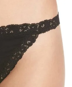 String Modal De La Collection Insta Ready Par B.tempt'd. -SOUTIEN-GORGE Soldes Boutique String insta ready night Btemptd noir WB976229 004 details