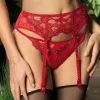String Sexy Collection De Lingerie Permanente Dressing Floral De Chez Lise Charmel, Coloris Dressing Solaire (=rouge). 