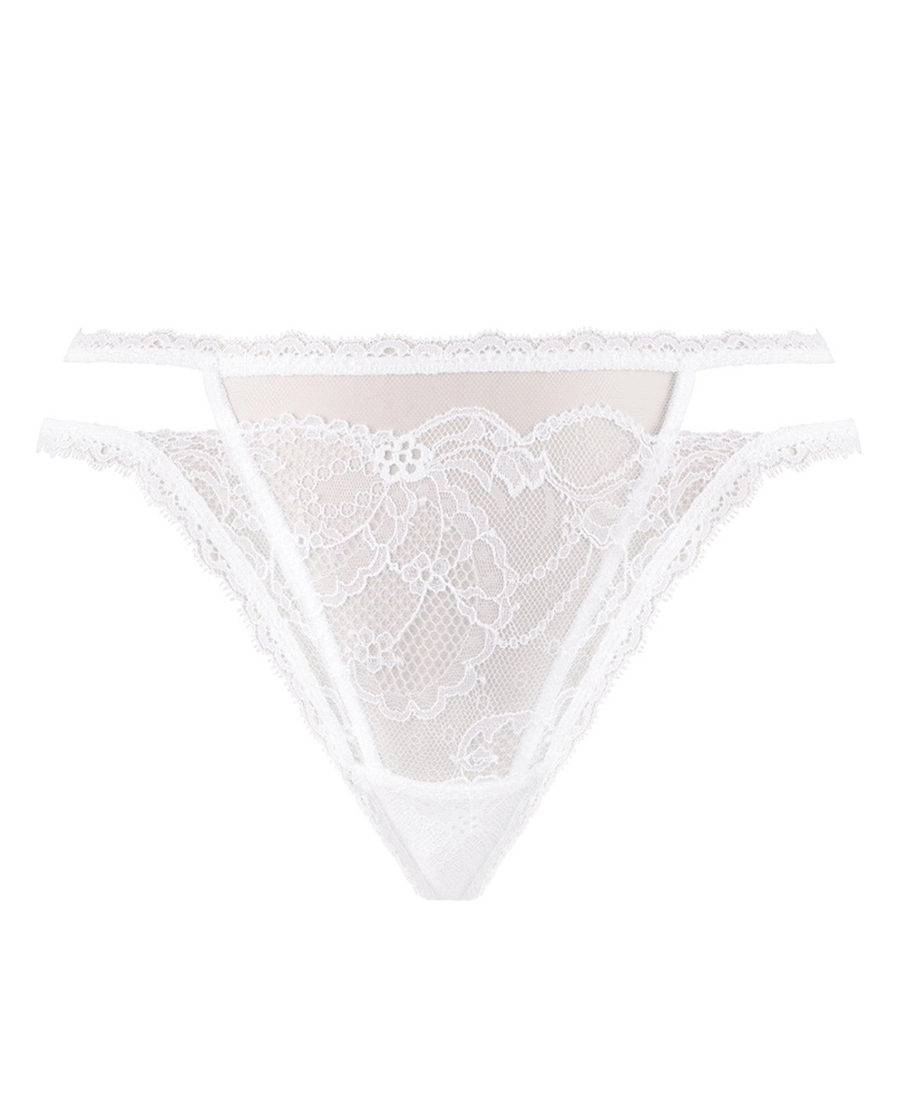 String Sexy Collection De Lingerie Blanche Féérie Couture Par Lise Charmel. 13 String Sexy Collection De Lingerie Blanche Féérie Couture Par Lise Charmel. – Image 11