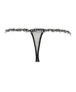 LISE CHARMEL String 15 LISE CHARMEL String -SOUTIEN-GORGE Soldes Boutique String sexy Lise Charmel Splendeur soie splendeur noir ACC0580 SN 1