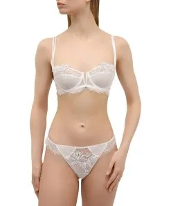 String Sexy Ivoire De La Collection Orchidée Beauté Par La Marque De Lingerie Lise Charmel. -SOUTIEN-GORGE Soldes Boutique String sexy Lise Charmel orchidee beaute ecru nacre ACG0562 EN 503