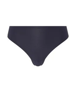 String Taille Basse Gris Invisible Collection Essentielle Soft Stretch De Chez Chantelle.  -SOUTIEN-GORGE Soldes Boutique String taille basse Chantelle soft stretch gris profond C26490 0SE 500