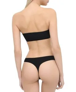 String Taille Basse Noir Invisible Collection Essentielle Soft Stretch De Chez Chantelle.  -SOUTIEN-GORGE Soldes Boutique String taille basse Chantelle soft stretch noir C26490 011 13
