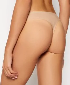 String Taille Basse Chair Invisible Collection Essentielle Soft Stretch De Chez Chantelle.  -SOUTIEN-GORGE Soldes Boutique String taille basse Chantelle soft stretch nude chair C26490 0WU 11