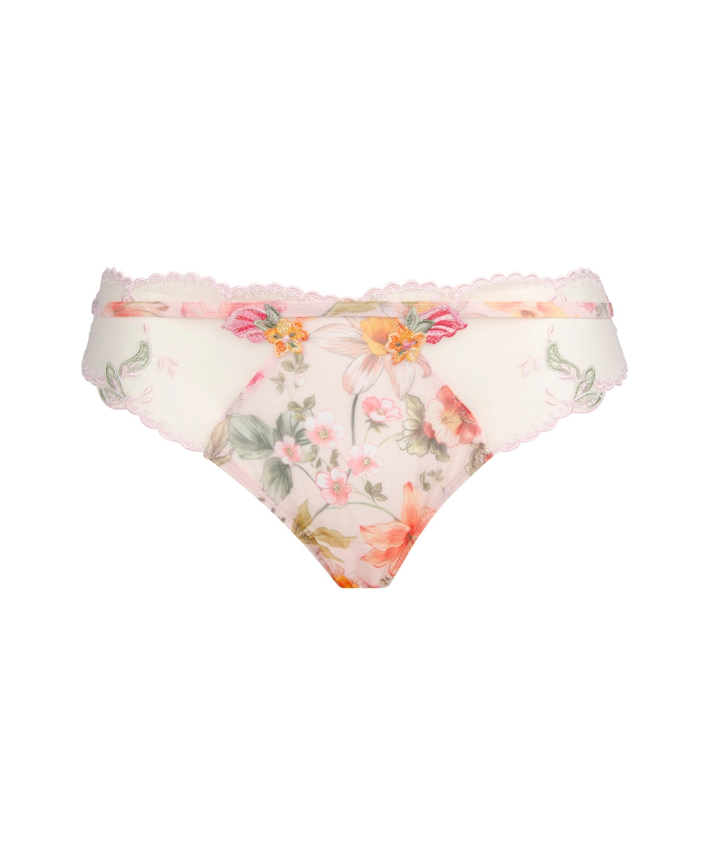 String Tanga De La Collection Désir En Fleur Présentée Par Lise Charmel. 10 String Tanga De La Collection Désir En Fleur Présentée Par Lise Charmel. – Image 8