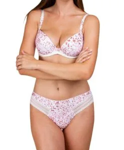 ANTINÉA DE LISE CHARMEL Tanga Sexy Féline En Douce De La Marque De Lingerie Antinéa Par Lise Charmel. -SOUTIEN-GORGE Soldes Boutique Tanga Antinea de Lise Charmel Feline en douce rose CCG0004 RF 4