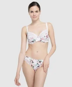 ANTINÉA DE LISE CHARMEL Tanga Sexy Sakura En Fleur De La Marque De Lingerie Antinéa Par Lise Charmel. -SOUTIEN-GORGE Soldes Boutique Tanga Antinea de Lise Charmel Sakura en fleur rose CCG0034 RS ensemble