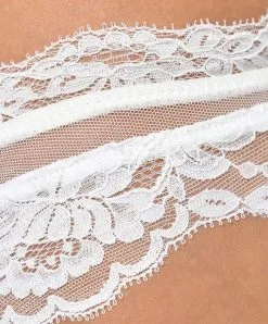 LISE CHARMEL Tanga -SOUTIEN-GORGE Soldes Boutique Tanga Lise Charmel Exception charme Nacre ACG0002 NA details