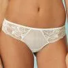 Simone Perele Tanga De La Collection Promesse Par La Marque De Lingerie Simone Pérèle. -SOUTIEN-GORGE Soldes Boutique Tanga Simone Perele promesse naturel ivoire 12H710 030 120