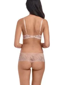 Tanga De La Collection Lace Affair Coloris Rose Dust/Angel Wing De La Marque Wacoal. 9 Tanga De La Collection Lace Affair Coloris Rose Dust/Angel Wing De La Marque Wacoal. -SOUTIEN-GORGE Soldes Boutique Tanga Wacoal lace affair rose WA845256 285 1