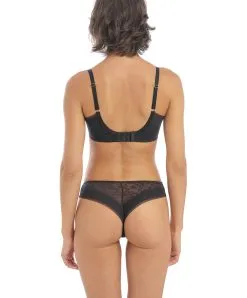 Tanga De La Nouvelle Collection Lingerie Gloire De Wacoal. -SOUTIEN-GORGE Soldes Boutique Tanga sexy Wacoal gloire noir WE600370 BLK 3