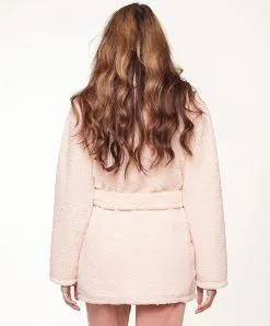 Veste Polaire Rose Vintage "Fluffy" Soft Linen De La Collection Lingadore Lounge. 7 Veste Polaire Rose Vintage "Fluffy" Soft Linen De La Collection Lingadore Lounge. -SOUTIEN-GORGE Soldes Boutique Veste polaire rose vintage Fluffy soft linen Lingadore loungewear rose poudre 6921 257 SOFT 2