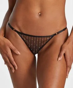 Nuit étoilée De La Collection Boites à Désir Aubade Nous Offre Un Ensemble Deux Pièces Tout En Strass Pour Briller De Mille Feux. -SOUTIEN-GORGE Soldes Boutique nuit etoilee Boite a desir Aubade noir RX80 STAA 6