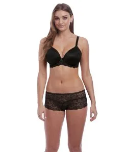 Soutien-gorge Moulé Armatures Collection Expression De Chez Freya Lingerie. -SOUTIEN-GORGE Soldes Boutique soutien gorge coque moule armatures Freya Expression noir AA5490 BLK ensemble